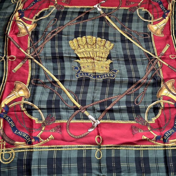 Ralph Lauren silk scarf - Picture 4 of 7